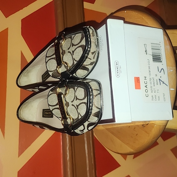 Coach ladies loafers - Picture 1 of 9